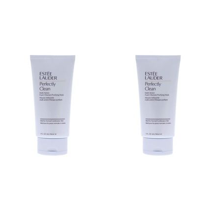 Estee Lauder Perfectly Clean Multi-Action Foam Cleanser Purifying Mask Unisex Cleanser 5oz