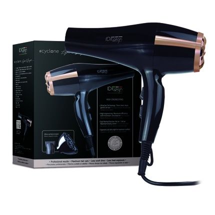 Italian Design Cyclone Air Tech Hair Dryer 2300W Light And Bright