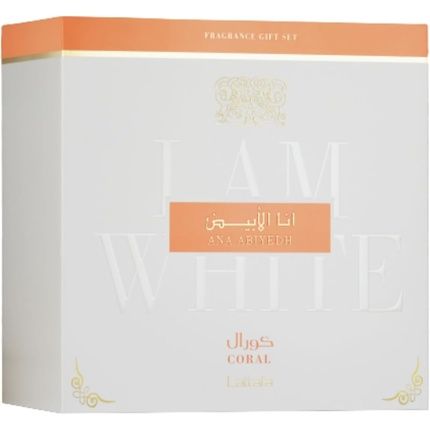 Lattafa Ana Abiyedh Coral Perfume Gift Set 60Ml Eau De Parfum - Image 3