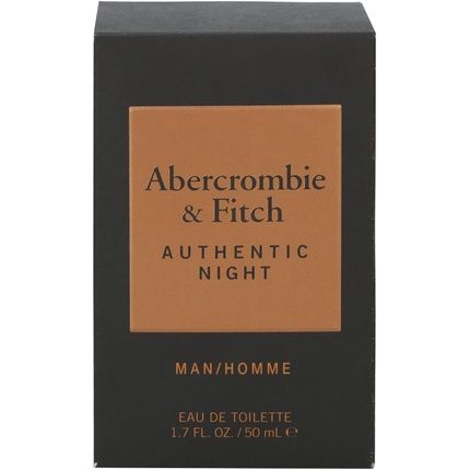 Authentic Night Man By Abercrombie & Fitch Eau De Toilette Spray 50Ml - Image 3