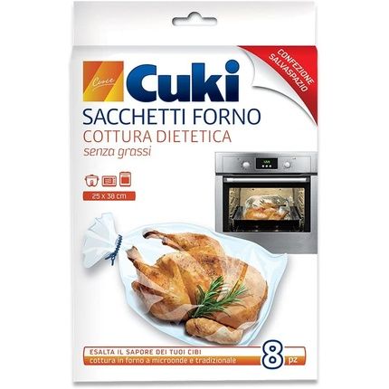 Cuki Bags Oven Hob Enhances The Taste Of Your Food 25X38Cm - Pack Of 8