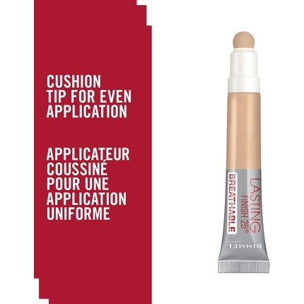 Rimmel Lasting Finish Breathable Concealer 400 Medium Dark - Image 3