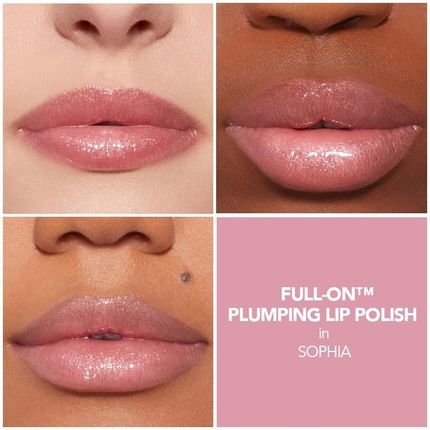 Buxom Full-On Lip Polish Lip Plumping Gloss Sophia Sweetheart Pink 0.210Ml