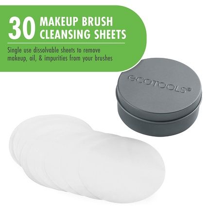 Ecotools Makeup Brush Cleansing Cloths - Image 3
