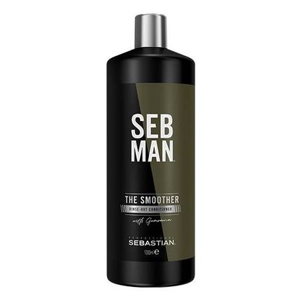 Sebastian Professional Seb Man The Smoother Rinseout Conditioner 1000Ml For Men - Image 3