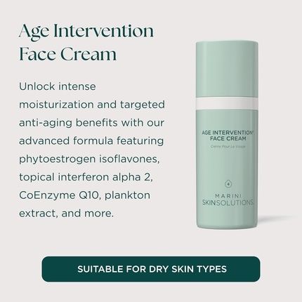 Marini Skinsolutions Age Intervention Face Cream Anti-Aging Formula