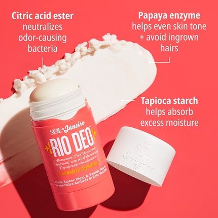 Sol De Janeiro Rio Deo Aluminum-Free Deodorant Cheirosa 40 - Image 3