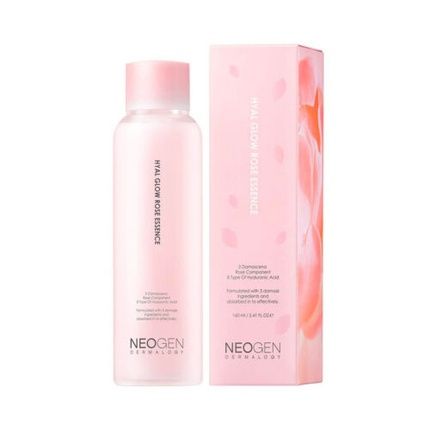 Neogen Dermalogy Hyal Glow Moisturizing Rose Essence With Hyaluronic Acid 160Ml - Image 3
