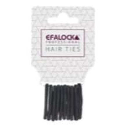 Efalock Elastic Bands Small Brown - Pack Of 10
