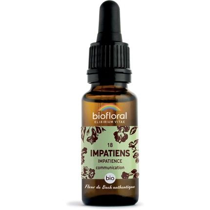 Organic Bach Flowers No. 18 Impatiens 20Ml