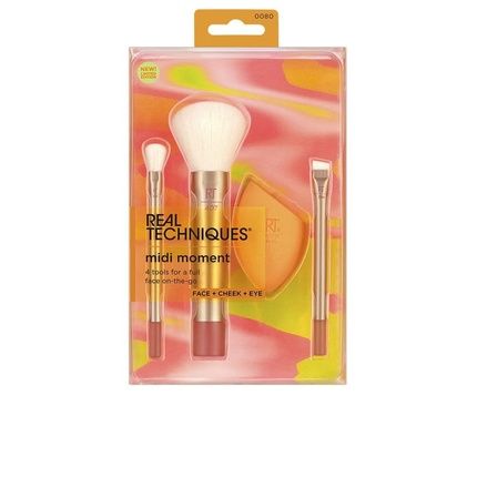 Real Techniques Midi Moment Brush And Sponge Kit