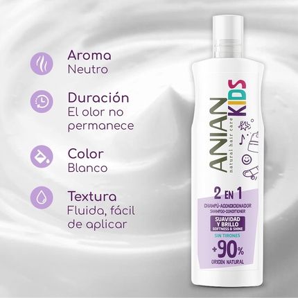 Anian Arbol Del Te Kids Shampoo 400Ml - Image 3