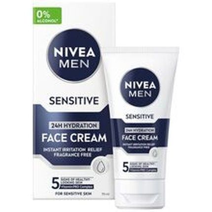 Nivea Sensitive Face Cream - Hydrating Cream For Men