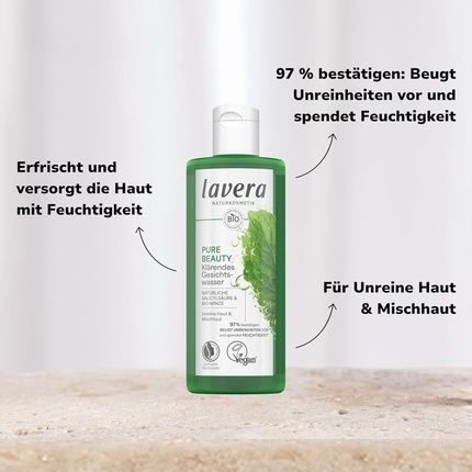 Lavera Pure Beauty Clarifying Facial Toner For Sebum & Dirt Removal - Image 3