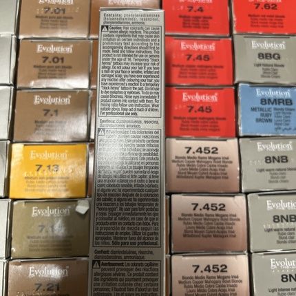 تطور لون الشعر الدائم من ألفابارف ميلانو، 2 أونصة