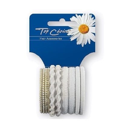 Top Choice Hair Ties 22449 - 10 Pieces