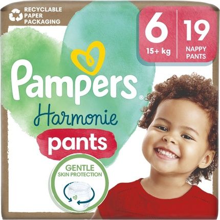 Pampers Harmonie Pants Size 6 Diaper Pants 15+ Kg 19 Pcs