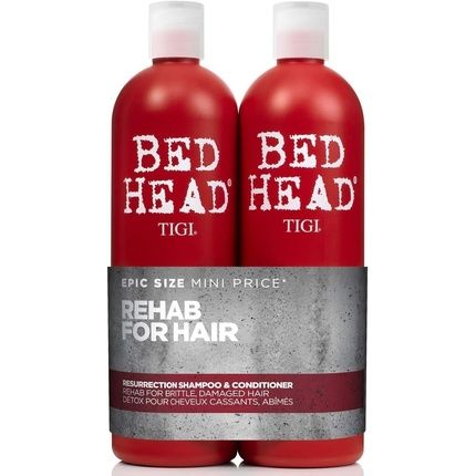 Tigi Bed Head Resurrection Shampoo & Conditioner 750Ml