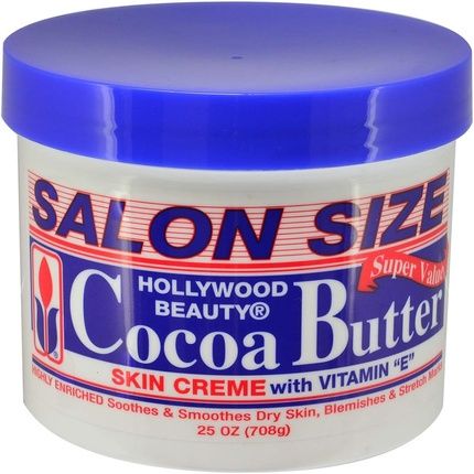 Hollywood Beauty Skin Creme Cocoa Butter 25 Oz