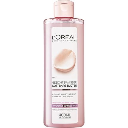 L'Oreal Paris Precious Petal Facial Toner With Rose And Jasmin Extract 400Ml