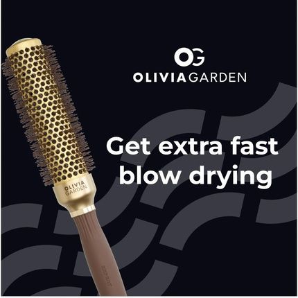 Expert Blowout Speed Wavy Bristles Gold & Brown 35 - Image 3