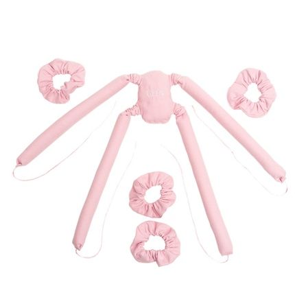 Glov Spider Set Cold Hair Curlers For Long And Medium Length Hair Pink 4 Pieces