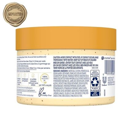 Dove Scrub Crushed Almond & Mango Butter For Silky Smooth Skin - Image 3