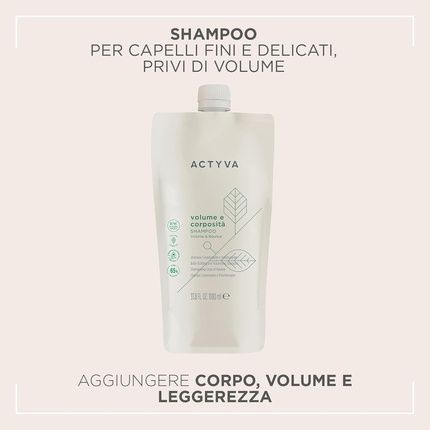 Actyva Shampoo For Volume And Fullness For Fine Hair