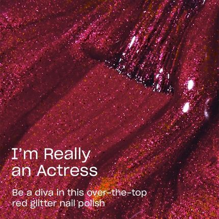 Opi Nail Lacquer Chip Resistant Nail Polish Opaque Bright Red Shimmer - Image 3