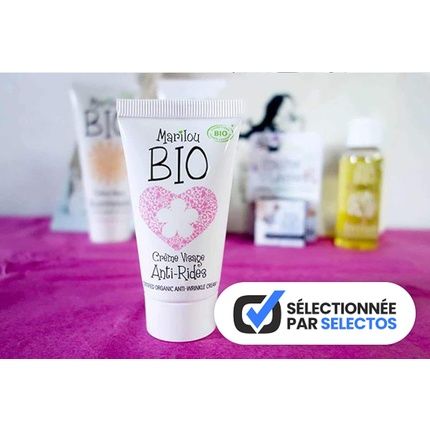 Organic Face Cream Anti-Wrinkle Sunflower Shea Butter And Almond 30Ml - Image 3