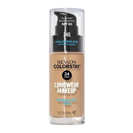 Revlon Colorstay Longwear Makeup For Normal/Dry Skin Spf 20 Medium Beige