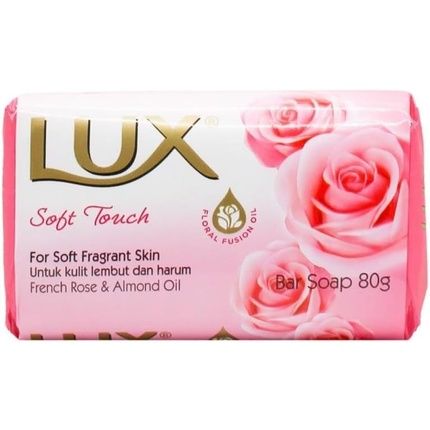 Lux Soap Soft Touch Pink And Almond Oil 80G