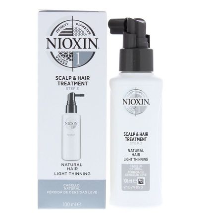 Wella Nioxin 1 Natural Hair Light Thinning Scalp Hair Treatment 100Ml