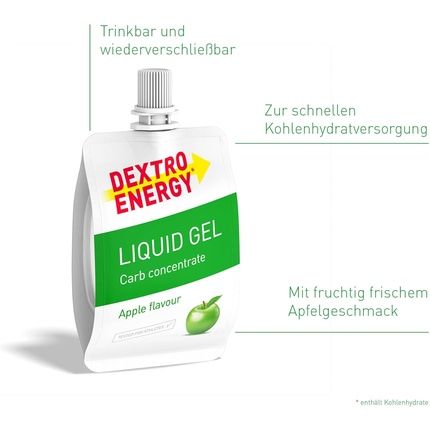 Dextro Energy Liquid Gel Apple 60Ml