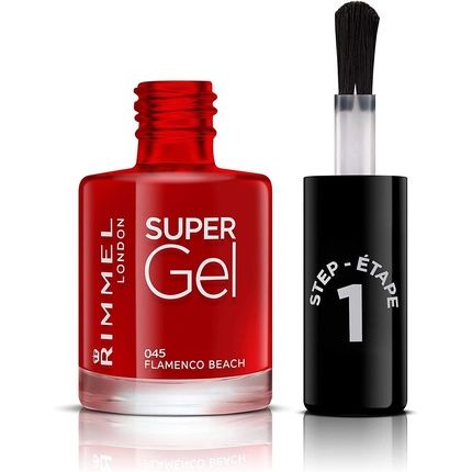 Rimmel London Super Gel Nail Polish Beach Ready Collection 045 Flamenco Beach