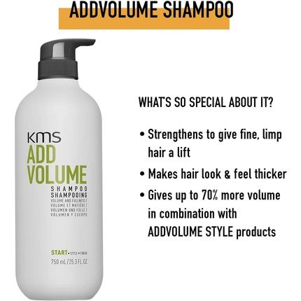 Kms Addvolume Shampoo - Image 3