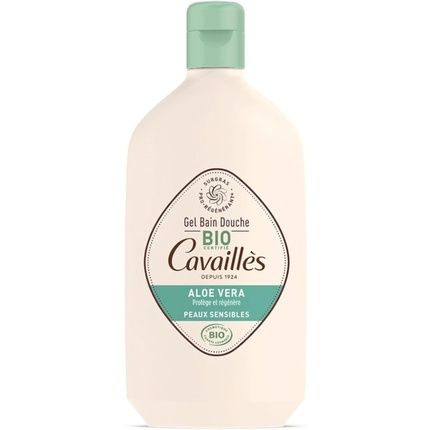 Roge Cavailles Organic Aloe Vera Bath And Shower Gel For Sensitive Skin 400Ml