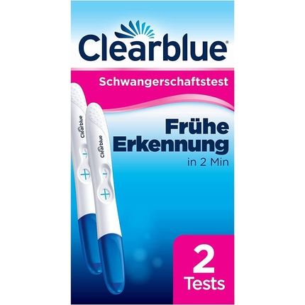 Clearblue Early Detection Pregnancy Test Over 99% Reliable 2 Tests