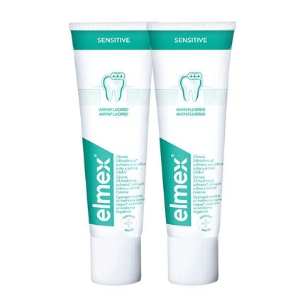 Elmex Toothpaste For Sensitive Teeth Sensitive Duopack 2 X 75 Ml