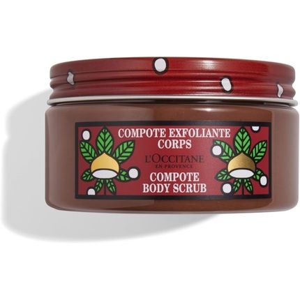 L'Occitane Shea Chestnut Compote Scrub 200Ml Body Scrub For All Skin Types Enriched With Shea Butter Chestnut - Image 3