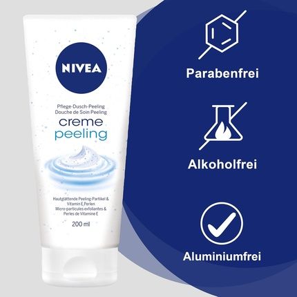 Nivea Cream Peeling Shower Gel With Peeling Effect 2 X 200Ml - Image 3