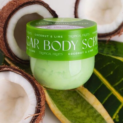 Tropical Fruits Gentle Exfoliating Sugar Body Scrub Coconut And Lime 310G