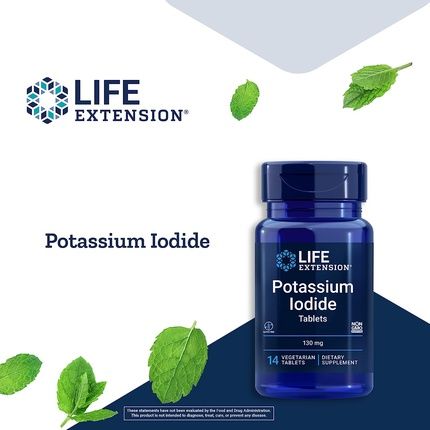 Life Extension Potassium Iodide 130Mg 14 Tablets - Image 3