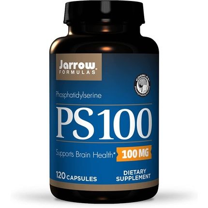 Jarrow Formulas Phosphatidylserine (Ps) Supports Brain Health 100Mg 120 Count