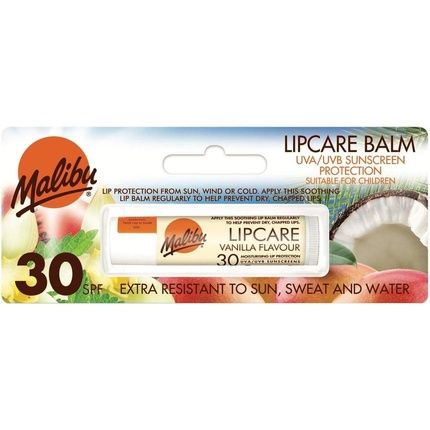 Malibu Lip Balm With Spf30 Vanilla 4Ml