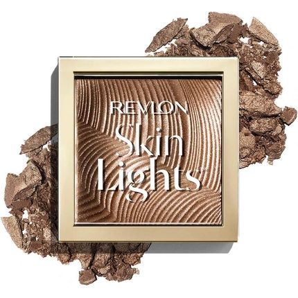 Revlon Skinlights Prismatic Powder Bronzer Translucent-To-Buildable Coverage 115 Sunkissed Beam