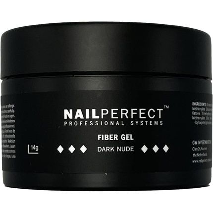 Nailperfect Fiber Gel Dark Nude 14G