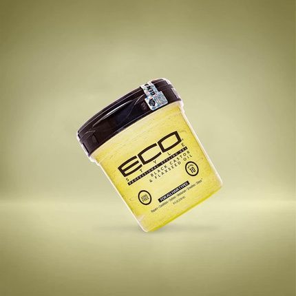 Eco Styler Black Castor & Flax Seed Oil 8Oz - Image 3