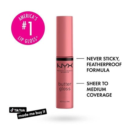 Nyx Butter Gloss Tiramisu 7Ml