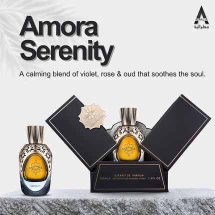 Amora Serenity Extrait De Parfum 100Ml 3.4Oz Unisex Luxury Fragrance